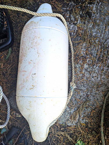 Plastimo boat fender white - plastimo,