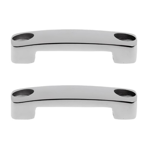 High polished stainless - 2x,