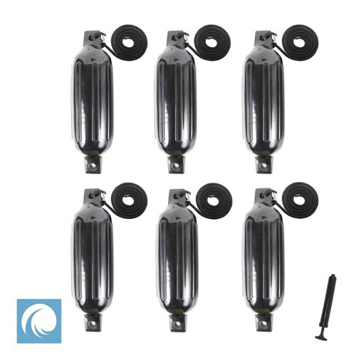 Ribbed boat fender poly - x,