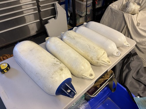 Used boat fenders - boat,