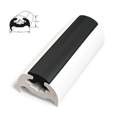 Boat fender 27mm base - 27mm, white