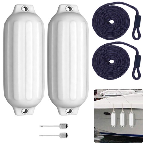 Boat fenders ribbed twin - 2x, g1