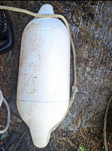 Plastimo boat fender white - plastimo,